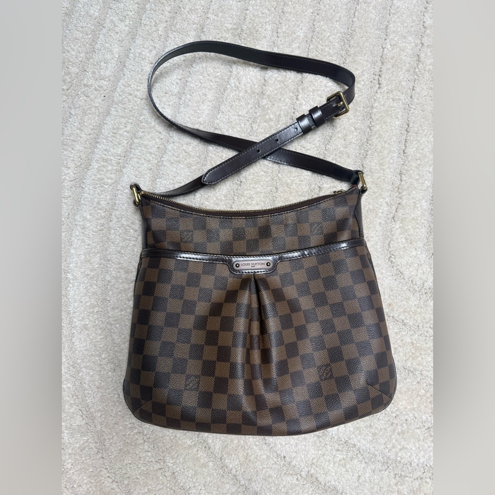 Authentic Louis Vuitton Damier Ebene PM Bloomsbury Crossbody